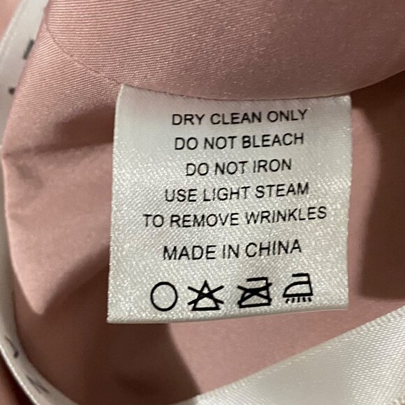 Azazie Bridesmaid Dress Size C Dusty Pink Maxi Classic Feminine Fairy Romantic - Picture 10 of 10